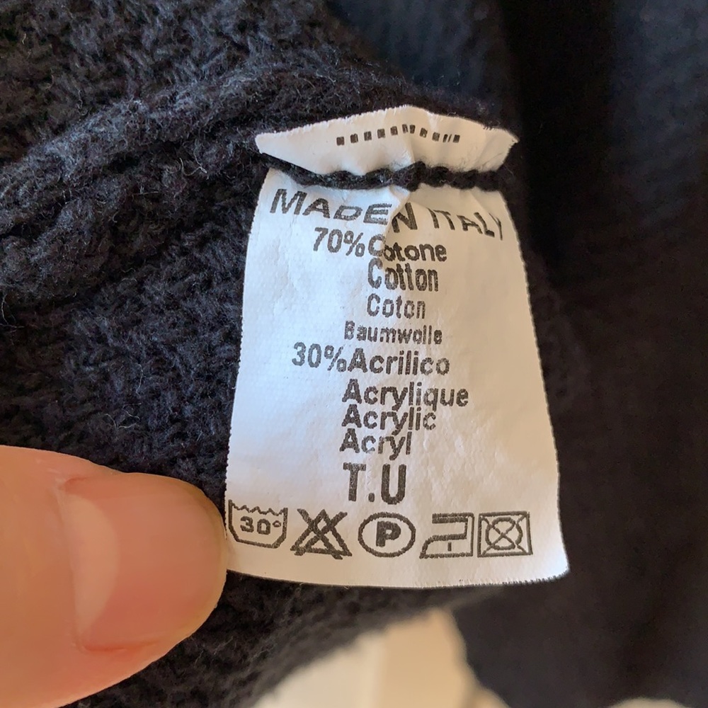 Brandy Melville black oversized cardigan - Picture 2 of 3